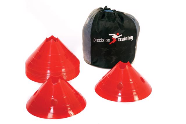 Precision Training Giant Saucer Cones RED - Set of 20